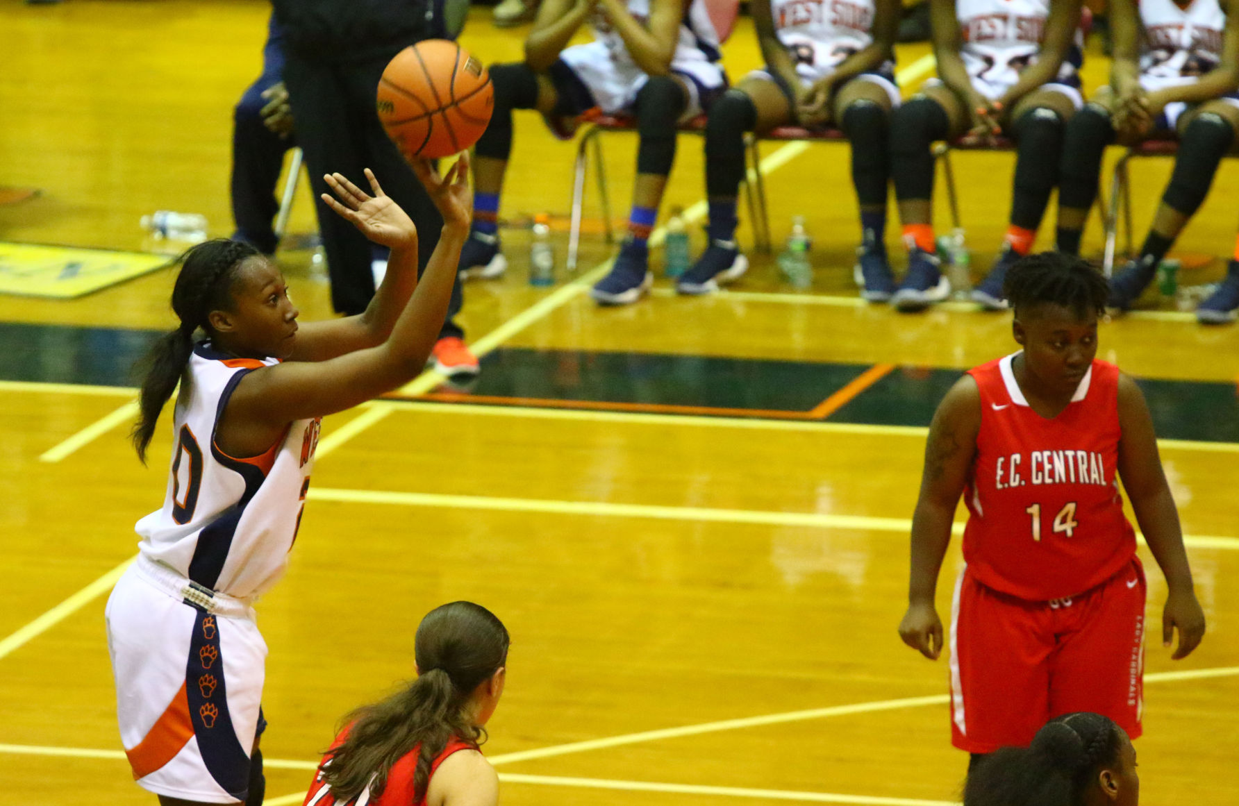 Gallery: E.C. Central at West Side Girls Basketball